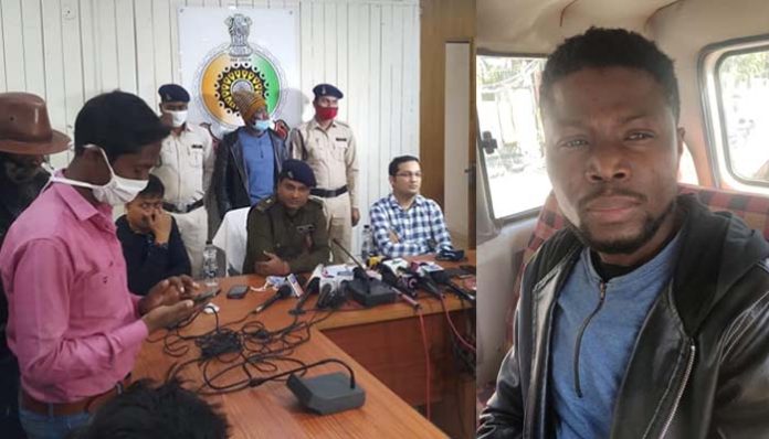 Nigerian arrested